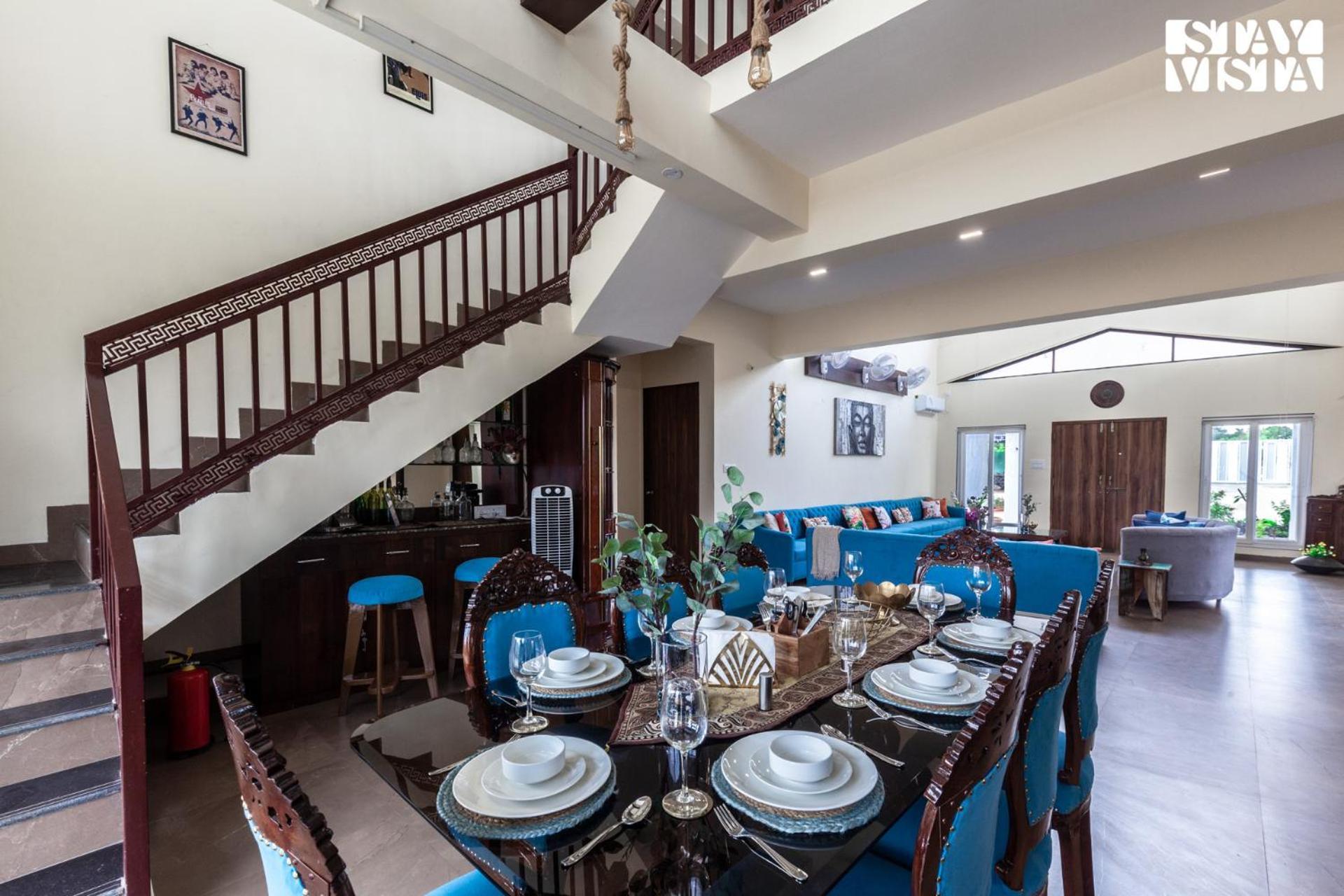 Stayvista'S Hillside Meadows - Mountainside Retreat With Farm View, Pool & Deck, Lawn & Gazebo Chinchavli Bagian luar foto